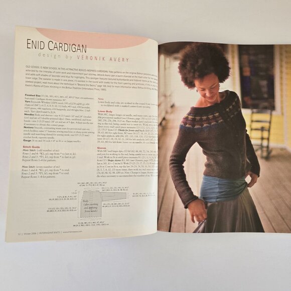 Interweave Knits Magazine Winter 2006 Warm Projects & Yarn Ideas - Picture 11 of 13